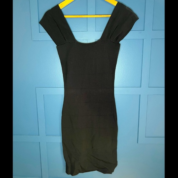 Max Studio Black Body Con Dress Size Small - Picture 2 of 4